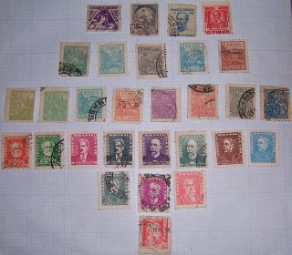1938 - 59 (29) Brazilian Assorted & Hinged (1) Pack Dups photo