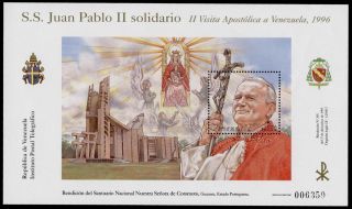 Venezuela 1533k Pope John Paul Ii,  Church photo
