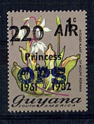 Guyana 1982 Princess Diana 21st Birthday Ops Major Shift photo