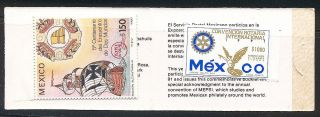 Mexico 1991 Columbus Booklet W/texpex Ovpt Vf Nh - 1698; Cv= $300 photo