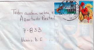 Mexico Cover Circulated From Mexico D.  F. photo