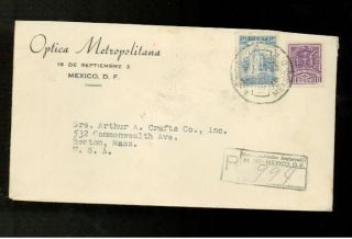 1941 Mexico Commercial Registered Sunburst Cover photo