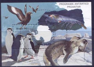 Brazil 2235 Birds,  Seals,  Penguin photo