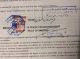 Iraq Revenue Stamp On Document,  Surcharged 3 Dinars Issued And 2003 Middle East photo 1