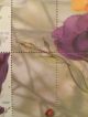 Il - 7443 Plate Block Flowers 2001 Middle East photo 2