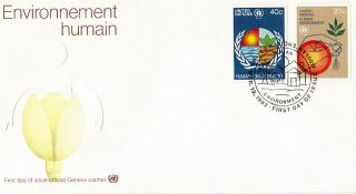 United Nations 1982 Human Environment First Day Cover York Shs photo