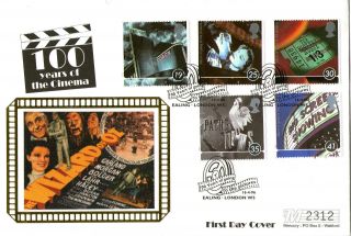 16 April 1996 100 Years Of The Cinema Mercury Le First Day Cover Ealing Shs photo