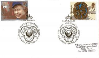 2 June 1993 40th Anniversary Of The Coronation Cover Edinburgh Shs photo