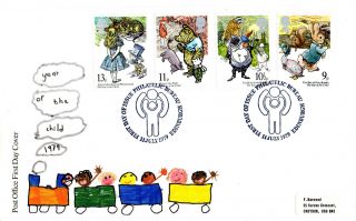 11 July 1979 International Year Of The Child Po First Day Cover Bureau Shs (v) photo