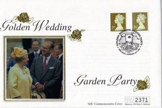1997 Golden Definitives Garden Party Limited Edition First Day Cover Shs photo