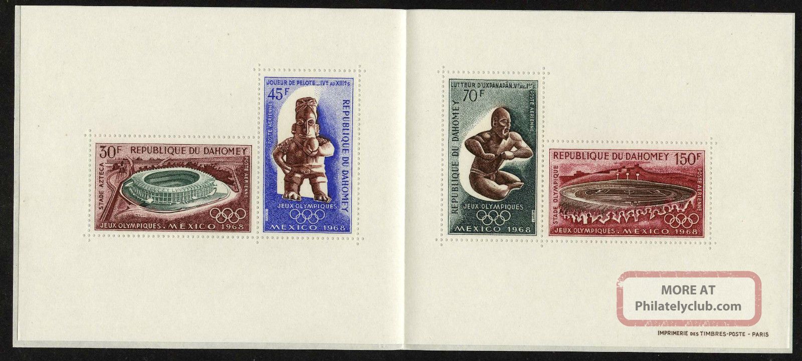 Dahomey C88a Olympics,  Architecture,  Art Sports photo