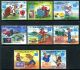 Maldive 1162 - 1171 Disney Characters Portrayals Of American Legends 1986.  X14527 Topical Stamps photo 1
