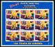 Maldive 2189 - 2194 Walt Disney Characters Motion Pictures Centunary 1996 X14500 Topical Stamps photo 3
