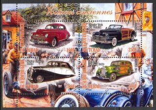 2013 Classic Cars Ii Ford Bentley Chrystler Sheet Of 4 6t 204 photo