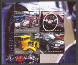 2011 Old Cars Xiii Sheet Of 4 Mdcb3015 photo