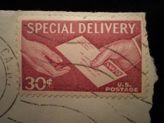 30 Cent United States Special Delivery Stamp,  Scott E 21/sd 8. photo