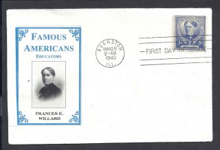 872 Famous Americans 5c Frances Willard photo