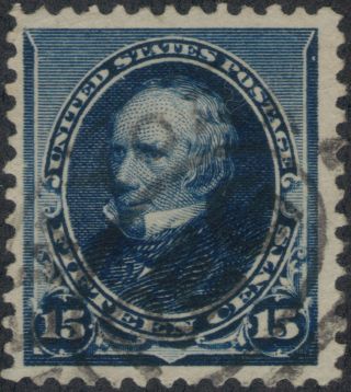 Tmm Us Stamp 1890 - 93 Scott 227 F/vf Used/light Hinge/medium Cancel photo