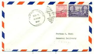 1947 Cam Flight Cover 2n16 Terre Haute,  In To Chicago photo