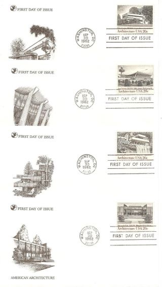 Us Sc 2019 - 2022 American Architecture Fdc.  Readers Digest Cachet. photo