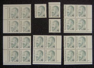 2194 Dr.  B.  Revell,  $1.  00,  One Plt Blk Of 4,  Never Hinged, photo