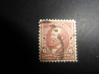Single Stamp - 6c.  Garfield - 1895 - Scott 271 - Perforated 12 photo