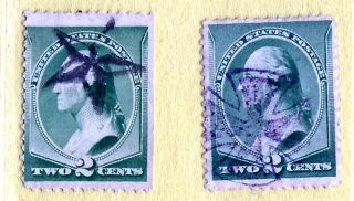 Skinner Estate: 1800s Us Fancy Cancels = Typical ' Shaded ' Design Types. . . .  P13 photo
