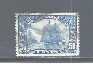King George V Scroll Issue 50 Cents Bluenose 158 photo