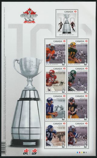 Canada 2567 Cfl,  Grey Cup,  Football,  Sports photo