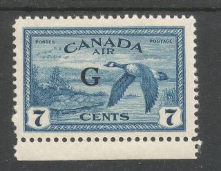 Canada Official Airmail Co2,  Canada Goose, ,  Vf (cv=$17.  50) photo