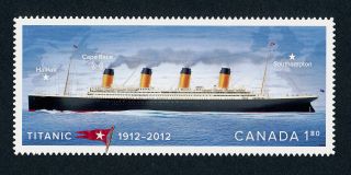 Canada 2538i Ship Titanic photo