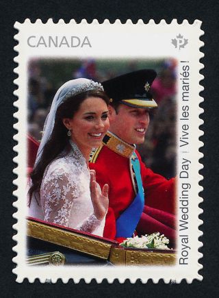 Canada 2478i Royal Wedding Day,  Prince William & Catherine photo