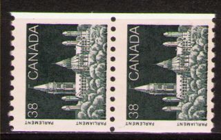 Canada 1989 Mi1123 4.  00 Mieu 1 Pair Definitive Issue photo