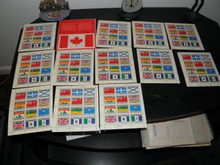 Canada 1979 Flags Stamp, photo
