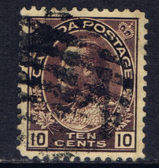 Canada 116 (4) 1912 10 Cent Plum King George V Cv$4.  00 photo