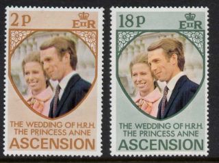 Ascension Island 177 - 8 Princess Anne,  Mark Philips Wedding photo