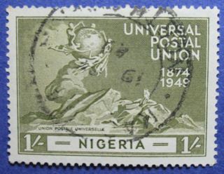 1949 Nigeria 1s Scott 78 S.  G.  67 Cs05984 photo