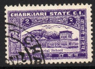 India - Charkari Sg47 1931 2a Violet photo
