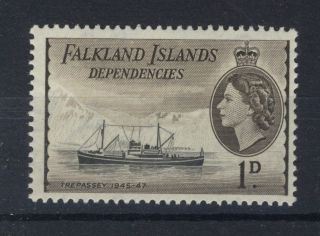 Falkland Islands Dependencies 1954 Definitives 1d G27a photo