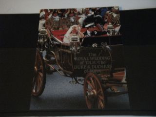 1986 St.  Vincent Royal Wedding Miniature Sheet photo