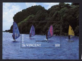 St.  Vincent 1099 Specimen O/p - Sports,  Windsurfing photo
