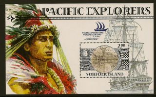 Norfolk Island :2005 Pacific Explorers M/sheet Sg Ms912 Unmounted photo