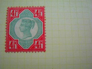4 1/2d Stamp photo