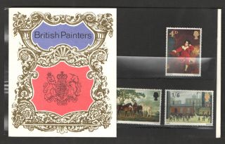 1967 British Paintings Presentation Pack photo