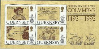 Guernsey - 1992 - Ms560 - Cv £ 4.  50 - Unmounted photo