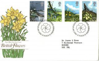 21 March 1979 Spring Flowers Post Office First Day Cover Bureau Shs (a) photo
