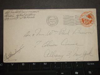 Apo 22077 Philippines 1945 Wwii Censored Army Cover 1st Us Army 7 Bpo photo