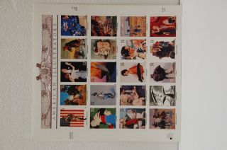 Usps Salute To American Illustrators From 2001 photo