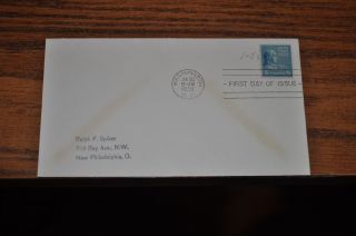 January 20,  1939 First Day Cover Of James Monroe.  05 Stamp photo