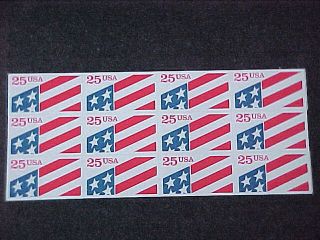 Scott 2475a Flag Atm Sheet [12] No P photo
